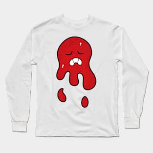 Red ice cream Long Sleeve T-Shirt